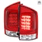 Spec-D Tuning 05-12 Nissan Armada LED Tail Lights Red LT-AMD04RLED-TM - alternate 1